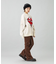 HEART BARBED WIRE JACQUARD KNIT TOP