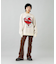 HEART BARBED WIRE JACQUARD KNIT TOP