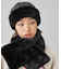 FAUX FUR BRIM HAT