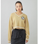 EMBLEM V-NECK KNIT TOP