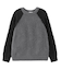 SHAGGY KNIT RAGLAN SLEEVE TOP