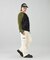 SHAGGY KNIT RAGLAN SLEEVE TOP