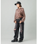 DISTRESSED COMPACT SWEAT HOODIE
