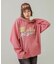 GRADIENT LOGO JACQUARD KNIT HOODIE
