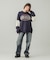 BICOLOR OVAL LOGO JACQUARD KNIT TOP