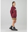METALLIC DISTORTION LOGO SWEAT TOP