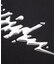 METALLIC DISTORTION LOGO SWEAT TOP