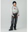 EMBROIDERED POPPY COMPACT SWEAT HOODIE