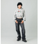 EMBROIDERED POPPY COMPACT SWEAT HOODIE
