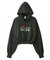 EMBROIDERED POPPY COMPACT SWEAT HOODIE
