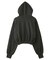 EMBROIDERED POPPY COMPACT SWEAT HOODIE