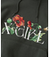 EMBROIDERED POPPY COMPACT SWEAT HOODIE