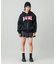 FAUX FUR LOGO ZIP UP SWEAT HOODIE