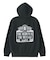 VINTAGE LABEL FACE LOGO ZIP UP SWEAT HOODIE