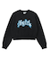 OVERLAPPED LOGO COMPACT SWEAT TOP