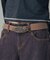 OVAL LOGO BUCKLE BELT