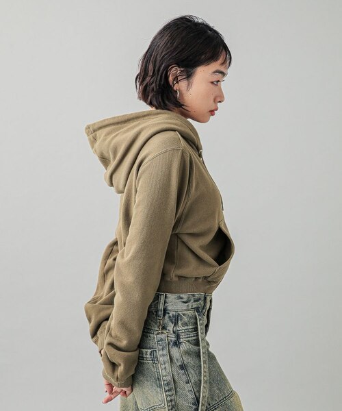 TATTOO COMPACT ZIP UP HOODIE｜エックスガールの通販｜&mall（アンド