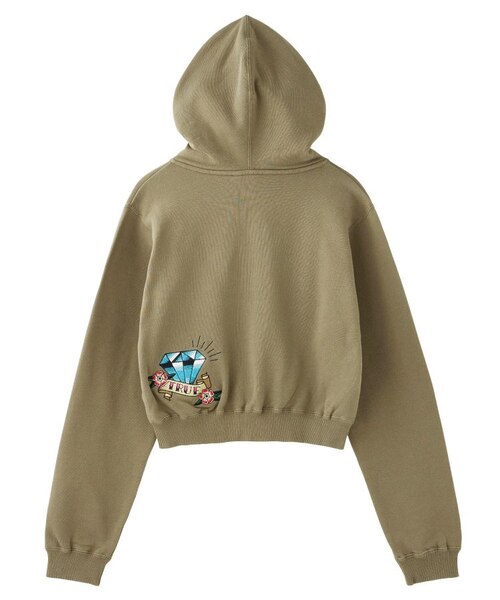 TATTOO COMPACT ZIP UP HOODIE｜エックスガールの通販｜&mall（アンド