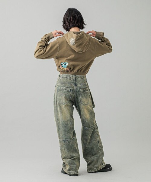 TATTOO COMPACT ZIP UP HOODIE｜エックスガールの通販｜&mall（アンド