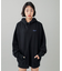 BUTTERFLY PATCH OVERSIZED SWEAT HOODIE