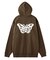 BUTTERFLY PATCH OVERSIZED SWEAT HOODIE