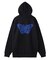 BUTTERFLY PATCH OVERSIZED SWEAT HOODIE