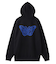 BUTTERFLY PATCH OVERSIZED SWEAT HOODIE