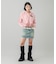 LOW RISE DENIM MINI SKIRT