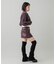 LOW RISE DENIM MINI SKIRT