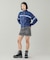 LOW RISE DENIM MINI SKIRT