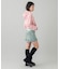 LOW RISE DENIM MINI SKIRT