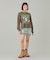 LOW RISE DENIM MINI SKIRT