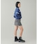 LOW RISE DENIM MINI SKIRT