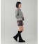 LOW RISE DENIM MINI SKIRT
