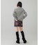 LOW RISE DENIM MINI SKIRT