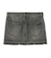 LOW RISE DENIM MINI SKIRT