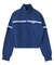 STRIPED COMPACT SWEAT TRACK TOP