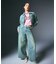 LOW RISE OVERDYED DENIM PANTS