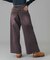 LOW RISE OVERDYED DENIM PANTS