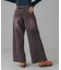 LOW RISE OVERDYED DENIM PANTS