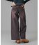 LOW RISE OVERDYED DENIM PANTS
