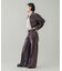 LOW RISE OVERDYED DENIM PANTS