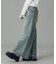 LOW RISE OVERDYED DENIM PANTS