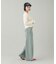 LOW RISE OVERDYED DENIM PANTS