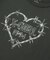 BARBED WIRE HEART L/S BABY TEE