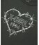 BARBED WIRE HEART L/S BABY TEE
