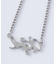 SIGN LOGO CHARM NECKLACE