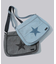 STAR PANELED MESSENGER BAG