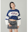 CHEERFUL LOGO CROPPED SWEAT TOP