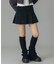 LOW RISE HIP LOGO MINI SKIRT